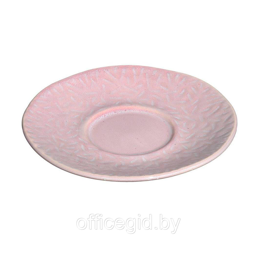 Тарелка "Matera", керамика, 15 см, розовый