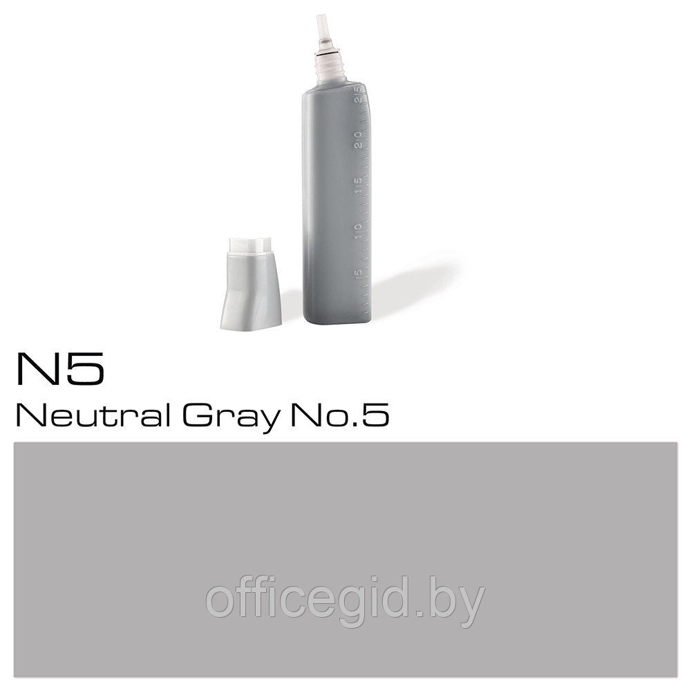 Чернила для заправки маркеров "Copic", N-5 нейтральный серый №5 - фото 1 - id-p187161484