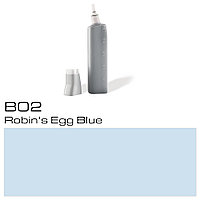 Чернила для заправки маркеров "Copic", B-02 голубая яичная скорлупа
