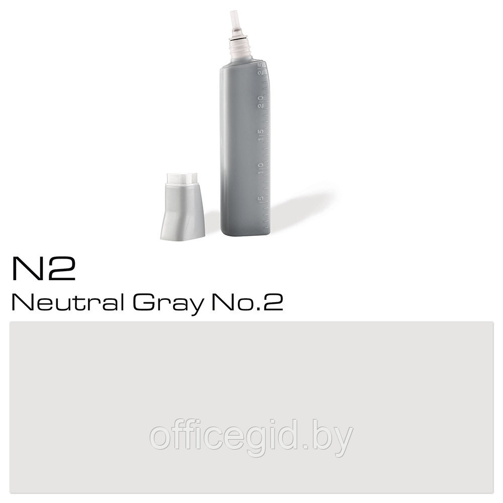 Чернила для заправки маркеров "Copic", N-2 нейтральный серый №2 - фото 1 - id-p187161489