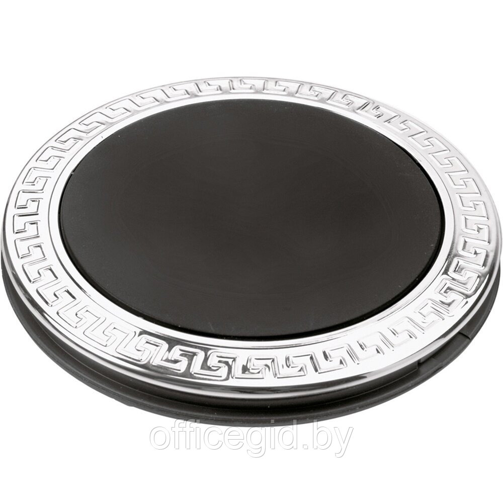 Зеркало карманное "Отражение", черный, серибристый - фото 1 - id-p180059344