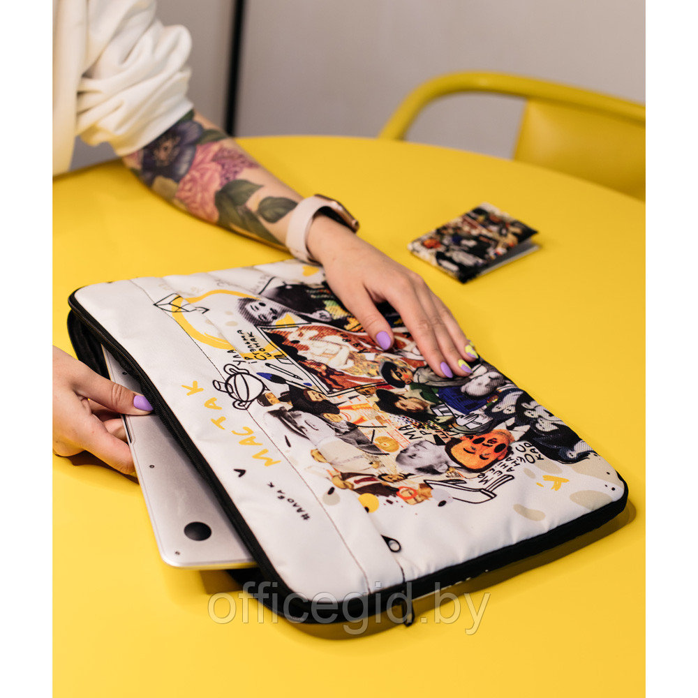 Чехол для ноутбука 13" "Мастакi", текстиль, разноцветный - фото 3 - id-p187027851