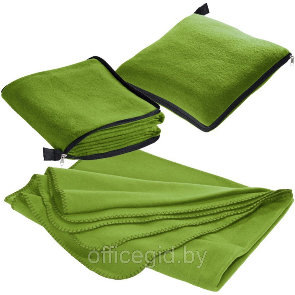 Плед-подушка 2-в-1 "Radcliff", светло-зеленый - фото 1 - id-p187028451