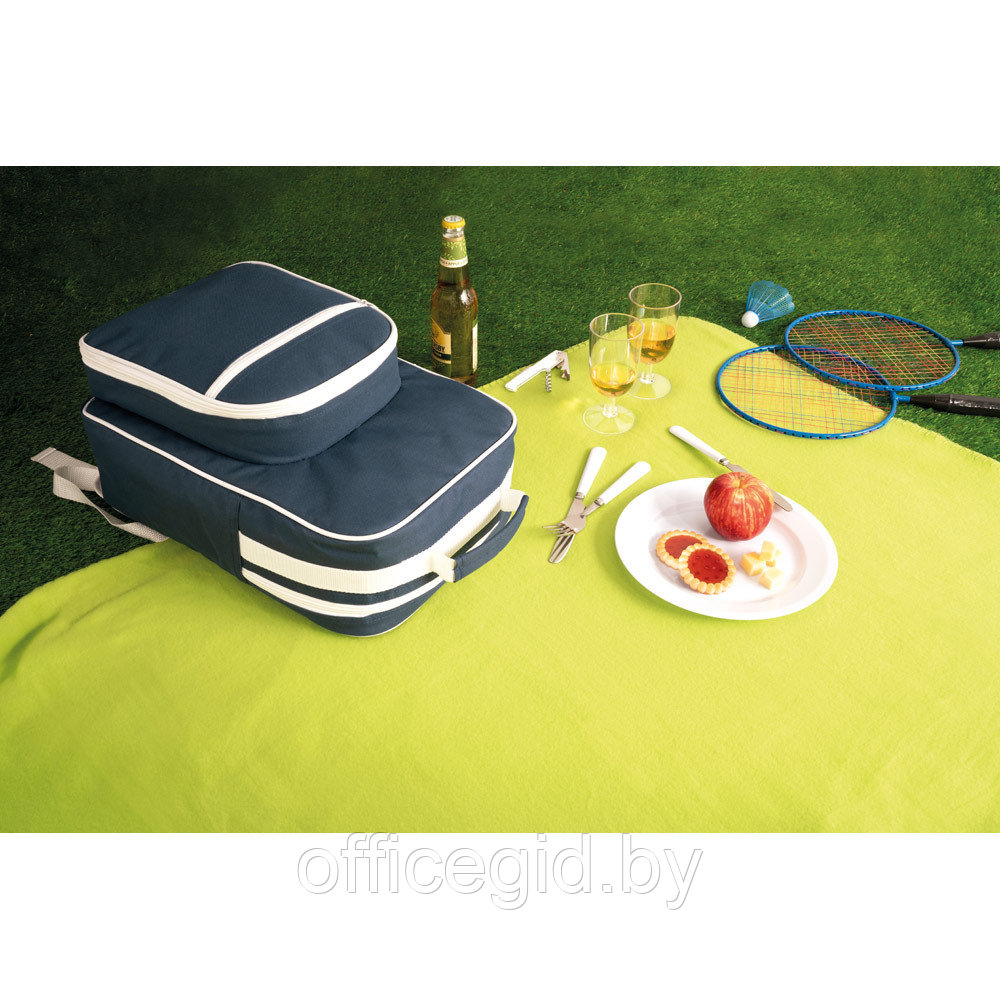 Рюкзак термический для пикника "Arbor", синий - фото 5 - id-p180059385