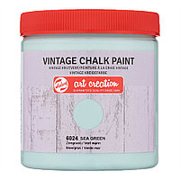 Краска декоративная "VINTAGE CHALK PAINT", 250 мл, 6024 морской зеленый