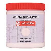 Краска декоративная "VINTAGE CHALK PAINT", 250 мл, 3504 пастельный розовый