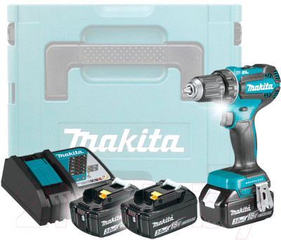 Профессиональная дрель-шуруповерт Makita DDF485RF3J