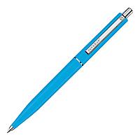 Ручка шариковая автоматическая "Senator Point Polished", 1.0 мм, голубой, стерж. синий