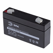 Аккумулятор ЭРА CS613 6В 1.3Ач (герметизированная свинцово-кислотная аккумуляторная батарея 6V, 1.3Ah)