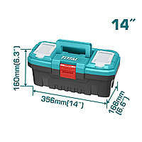 Ящик для инструментов 14 " TOTAL TPBX0141