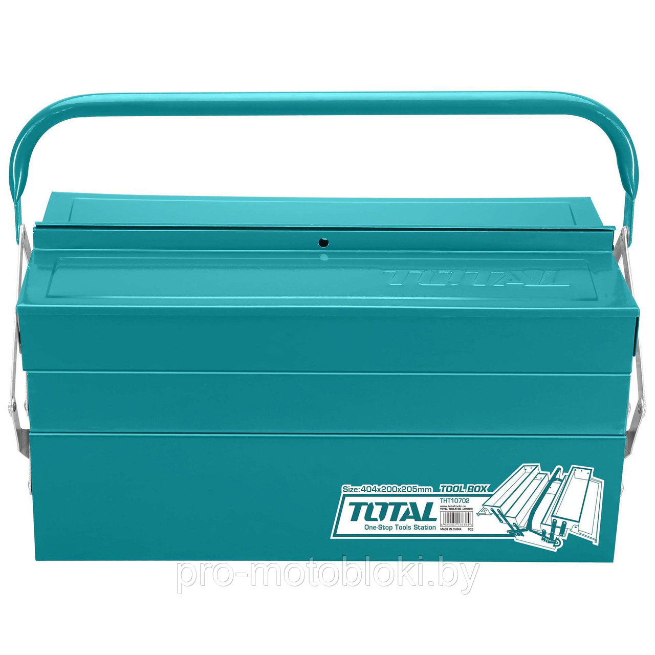 Ящик для инструментов TOTAL THT10702 - фото 3 - id-p187804728