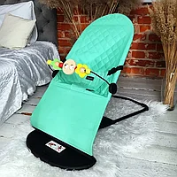 Кресло-шезлонг для новорожденных Good Luck (аналог BabyBjorn) Зеленый