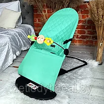 Кресло-шезлонг для новорожденных Good Luck (аналог BabyBjorn) Зеленый