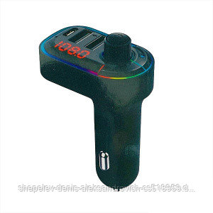 FM Модулятор с Bluetooth Allison ALS-A84D USB Type-C разъёмом