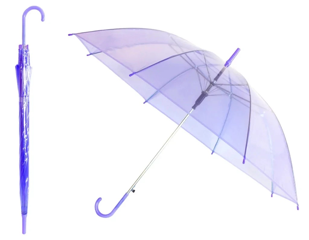 Зонт прозрачный SiPL сиреневый - фото 1 - id-p187826132