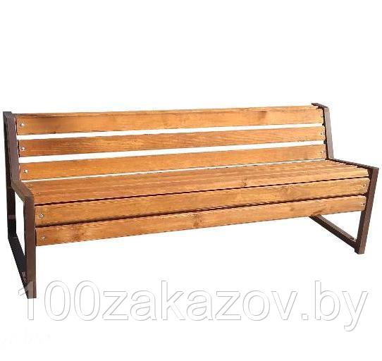 Скамья СК59 grif Кованная скамейка для дачи