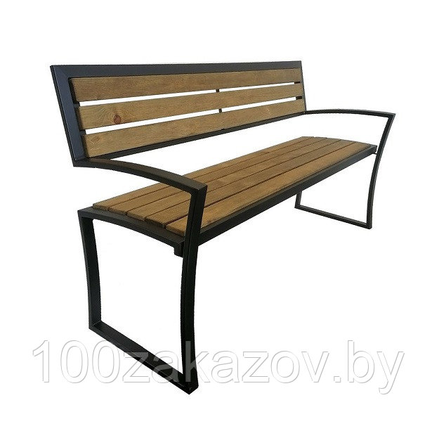 Скамья деревянная СК52 скамейка для дачи и сада. - фото 1 - id-p187844999