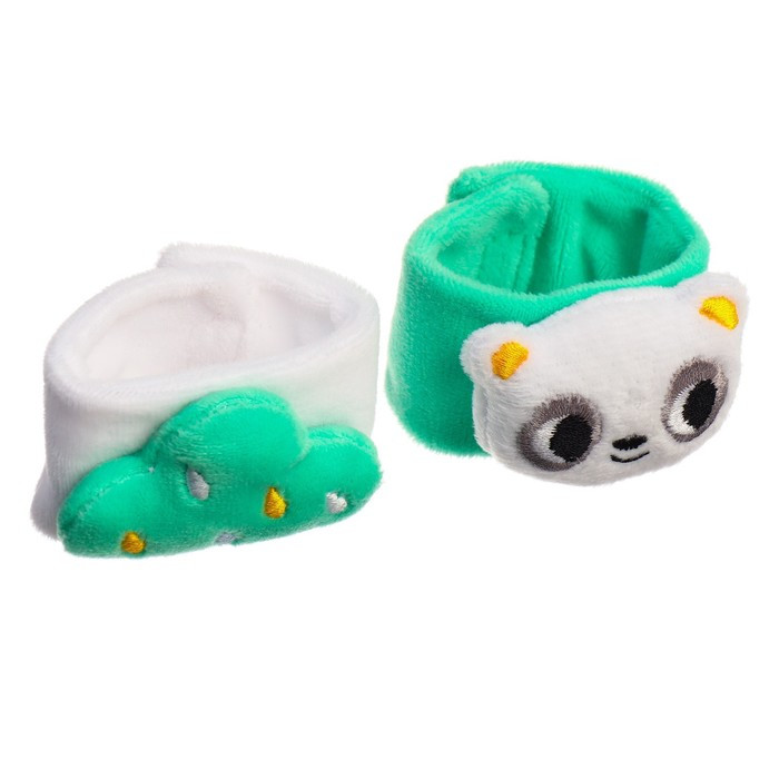 Подарочный набор: развивающие браслетики+носочки погремушки «Панда» - фото 5 - id-p187841723