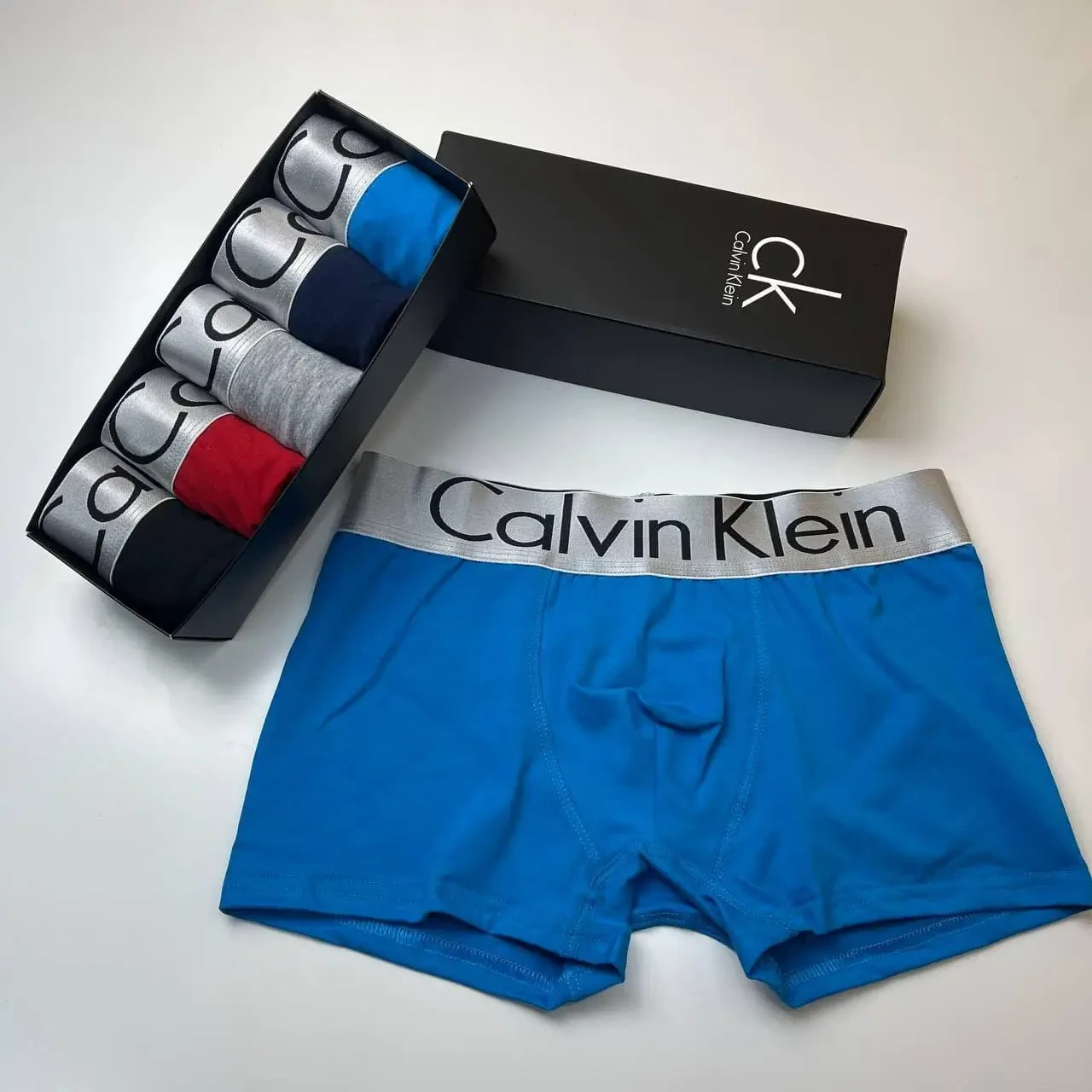 Набор мужских трусов Calvin Klein, 5шт - фото 2 - id-p187851999