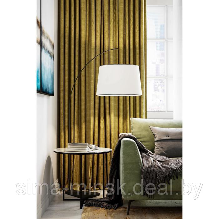 Стол журнальный «Альбано Glass», 550 × 550 × 500 мм, цвет белая Lacobel - фото 1 - id-p187854175