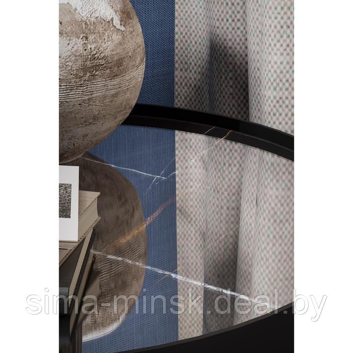 Стол журнальный «Тайлер», 555 × 555 × 450 мм, цвет сахара нуар / чёрный матовый - фото 2 - id-p187854278