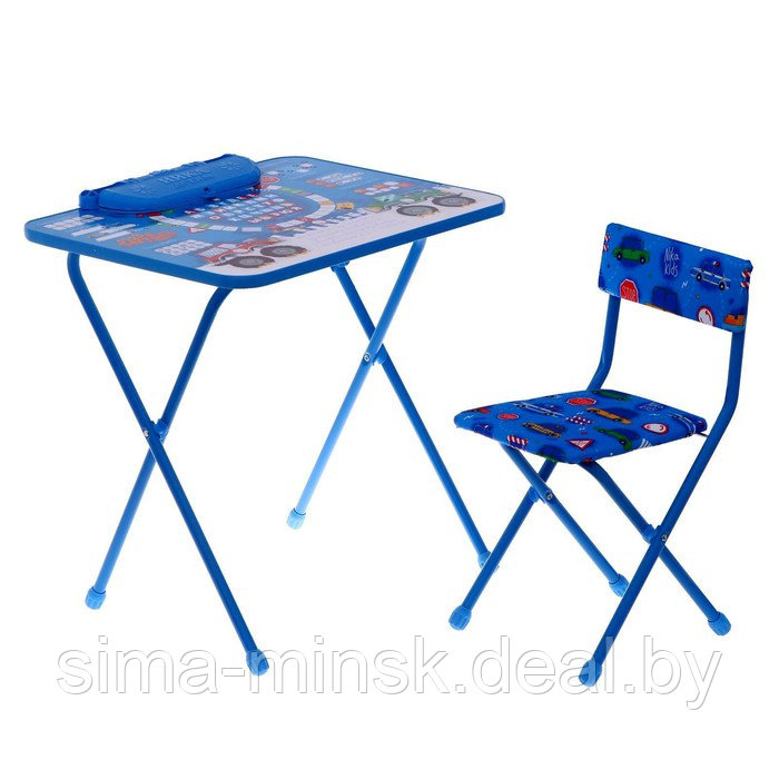 Комплект детской мебели «Познайка. Большие гонки», от 3х лет, мягкий стул - фото 1 - id-p187857267