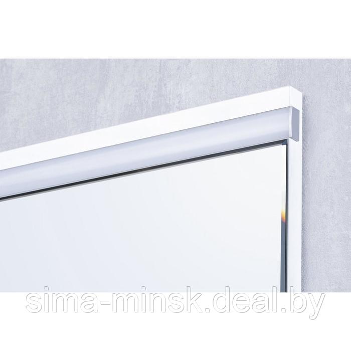 Зеркальный шкаф Aquaton «Рене 80», цвет белый, грецкий орех - фото 2 - id-p187852765