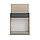 Комод «Тиволи», 750 × 446 × 824 мм, 2 ящика, дуб сонома / глиняный серый / графит серый, фото 3