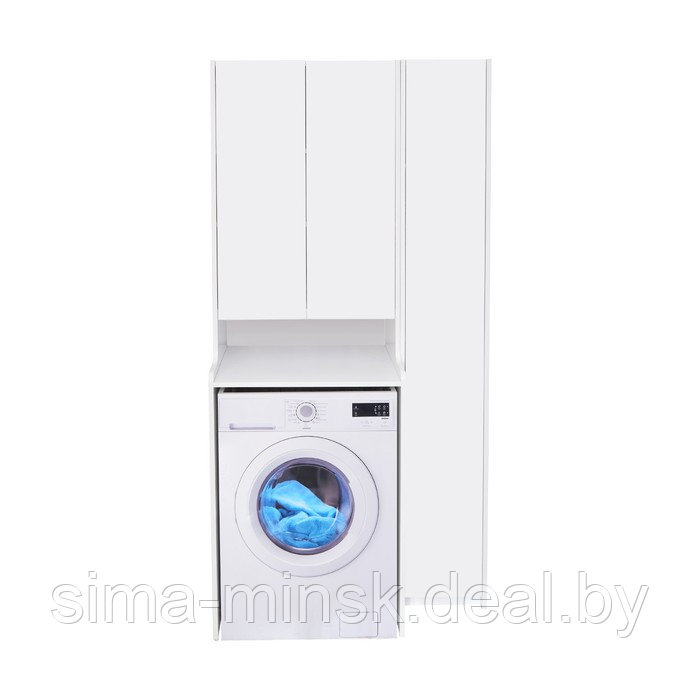 Шкафчик для стиральной машины Aquaton «Лондри» цвет белый - фото 2 - id-p187852968