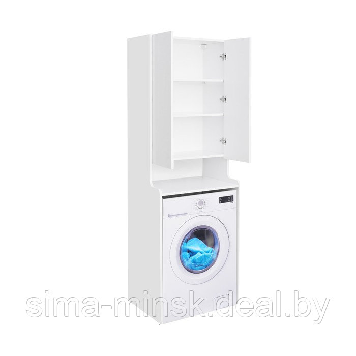 Шкафчик для стиральной машины Aquaton «Лондри» цвет белый - фото 3 - id-p187852968