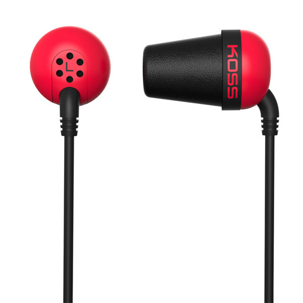 Наушники KOSS The Plug RED - фото 1 - id-p23773175