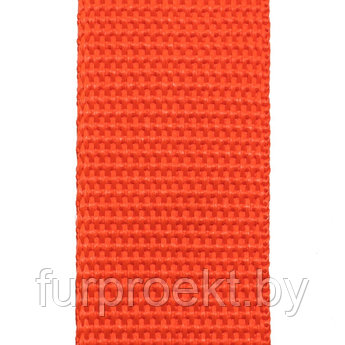 Лента тканная 30мм 157 оранж 13,1 (полая)