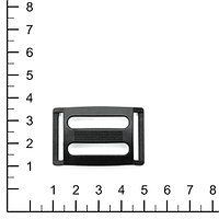 Пряжка 20мм R 0012 (MF 6885) черн (20х25мм)