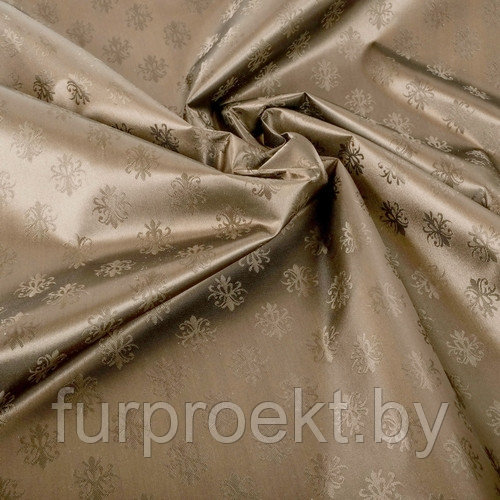 Ткань Жаккард 70D PU 308 бежевый (SH7BG)