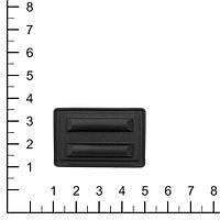 Пукля D 4025 черная (зебра мини)