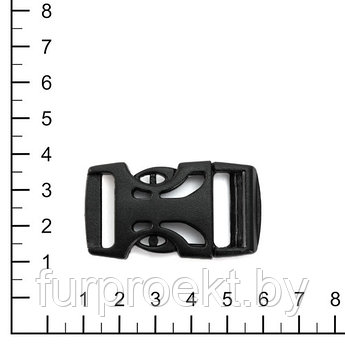 Фастекс 20мм K 0002 черн.