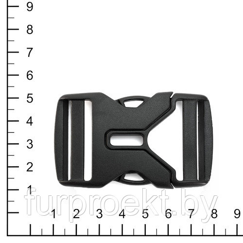 Фастекс 40мм K 0172  черн