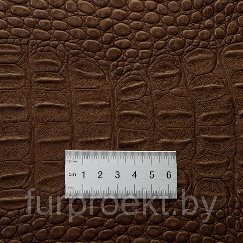 BW098 3# коричневый полиуретан 1,1мм трикотажное полотно