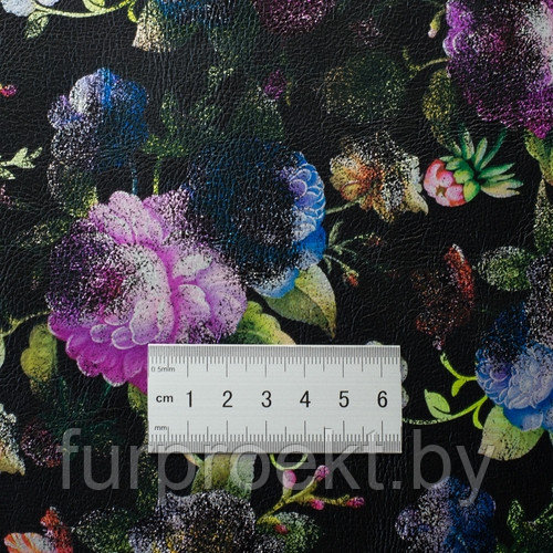HY320 9# цветы полиуретан 0,9мм трикотажное полотно