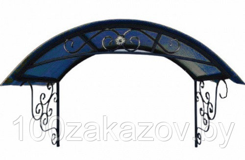 Козырек сварной GRIF-14 120*60*30