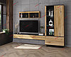 Гостиная Quartz 10 (Кварц) с подсветкой фабрика Интерлиния- 2 варианта цвета, фото 5