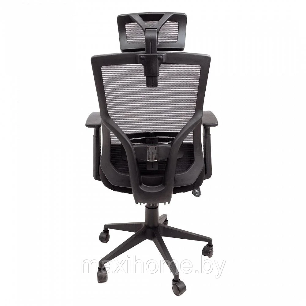 Кресло поворотное NORMAN, ткань/сетка, черный - фото 7 - id-p187867431