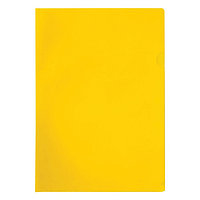Папка-уголок Calligrata, А4, 100мкм, прозрачная, жёлтая