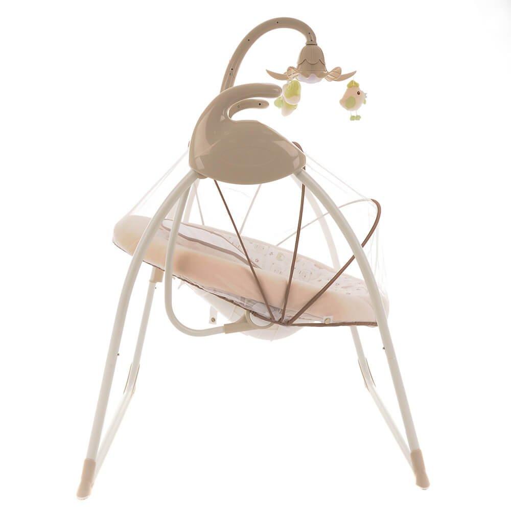 PITUSO электрокачели CARINO BEIGE/Бежевый МИШКИ TY-028P - фото 3 - id-p108502668