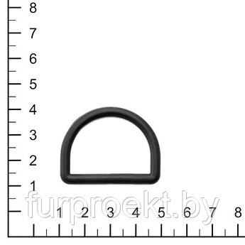 Полукольцо 30мм H 2002 (MF 1895) черн