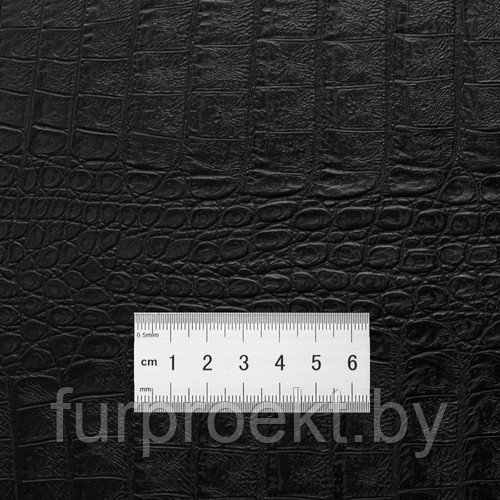 BW088 1# черный полиуретан 1мм трикотажное полотно