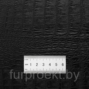 BW088 1# черный полиуретан 1мм трикотажное полотно