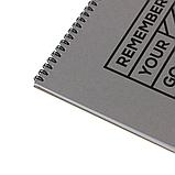 Планер настольный "Mr. Grey. No 2", 26x19 см, 40 страниц, серый, фото 2