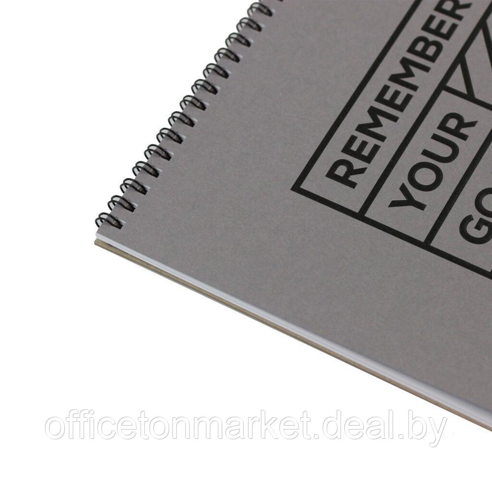 Планер настольный "Mr. Grey. No 2", 26x19 см, 40 страниц, серый - фото 2 - id-p187758817