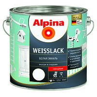 Alpina «Weisslack» Эмаль алкидная универсальная.